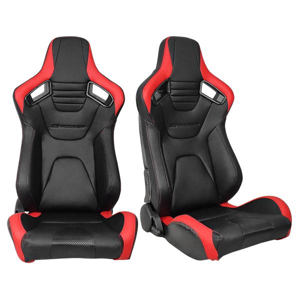 【並行輸入品】FREEMOTOR802 ユニバーサルレーシングシート リクライニング可能 スポーツシ...