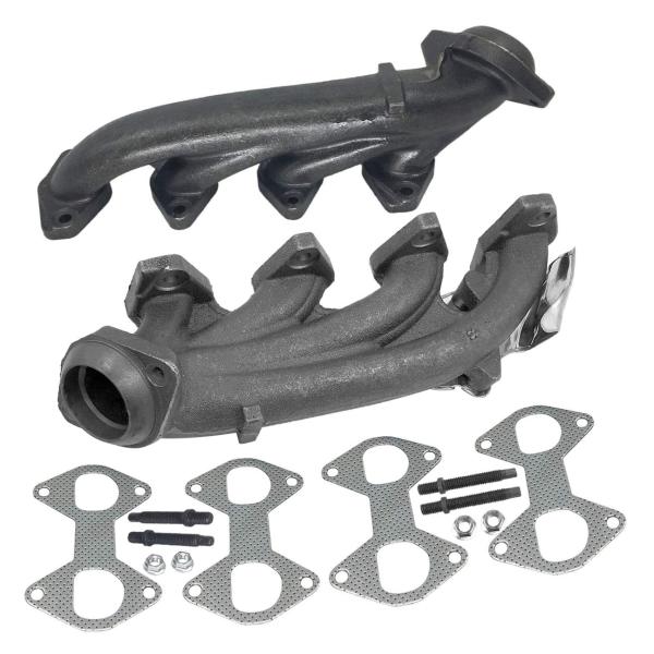 【並行輸入品】左+右 エキゾーストマニホールドキット 2005 2009 フォード エクスペディショ...