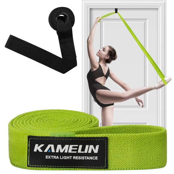 【並行輸入品】KAMEUN ファブリックレジスタンス高級バンド ドアアンカー付き ロングワークアウト...