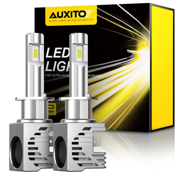 【並行輸入品】AUXITO H1 LED Bulbs, 15000LM Per Set, 6500K...