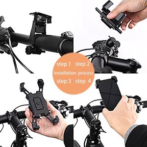 【並行輸入品】バイク オートバイ 携帯電話マウ...の詳細画像4