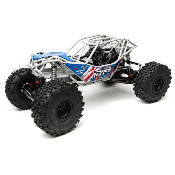 Axial RCトラック 1/10 RBX10 Ryft 4WD ロックバウンサーキット グレー A...