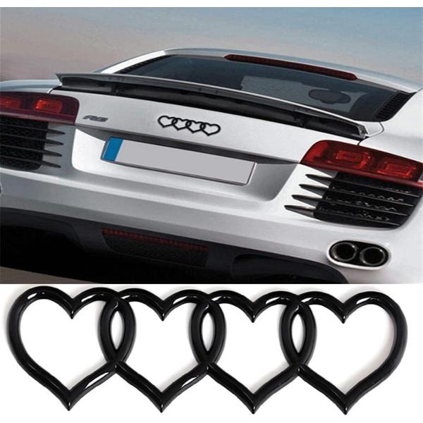 【並行輸入品】Love Heart ロゴ リアトランクバッジ エンブレム デカール ステッカー オー...