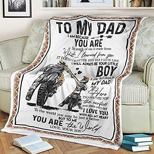 【並行輸入品】BriksisStore Motorcycle Blanket to My Dad f...