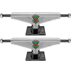 【並行輸入品】Venture Trucks OG Wings V Hollow Low シルバー/ブラック スケートボードトラック 5インチ