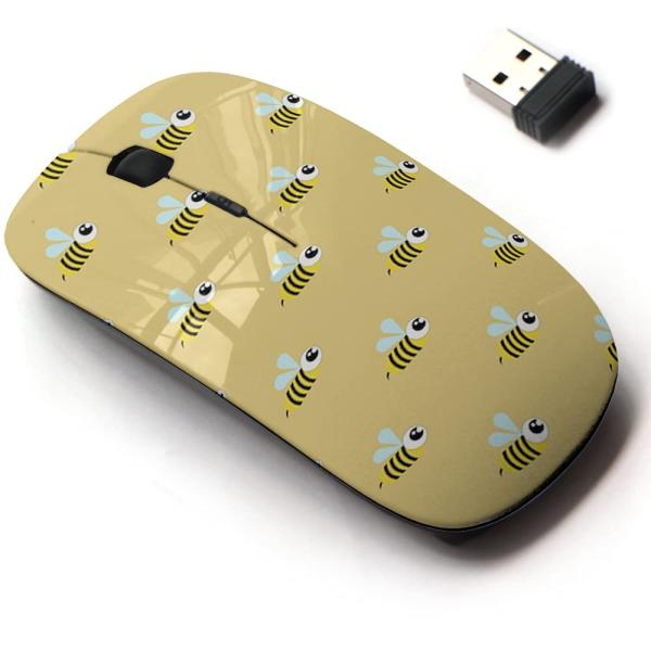 2.4G Wireless Mouse with Cute Pattern Design for A...