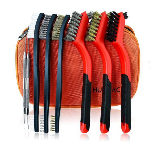 【並行輸入品】HUNTACE Small Wire Brush Set   Brass/Stainl...