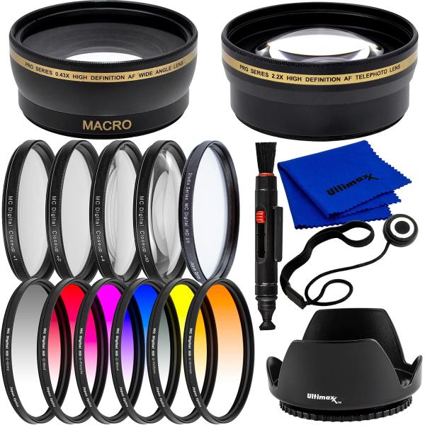 Ultimaxx 49mm Filter Accessory Kit for Canon EOS M...