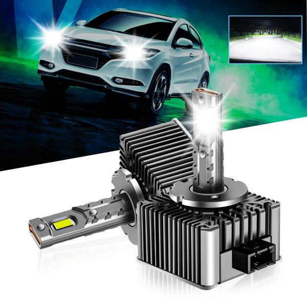 【並行輸入品】OPPBUY D1S D1R LED Headlight Bulbs,100% Can...