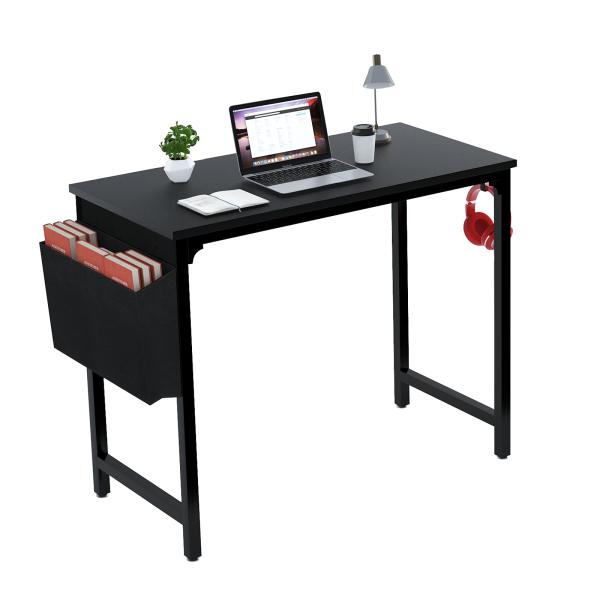 【並行輸入品】40“ Computer Table for Home Office Desk Bla...