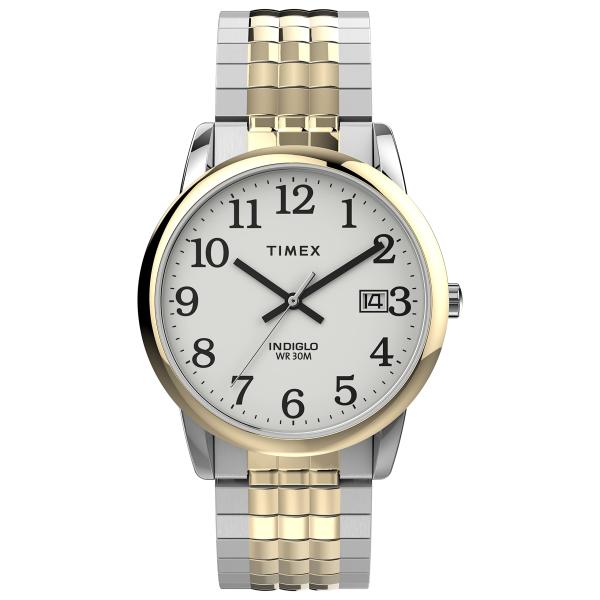 Timex (タイメックス) メンズ イージーリーダー 35mm パーフェクトフィット 腕時計, ツ...