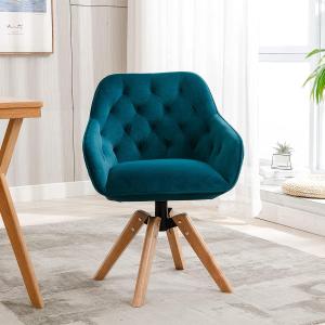 LoLado Swivel Accent Chair  Mid Century Modern Barrel Chair with｜import-tabaido