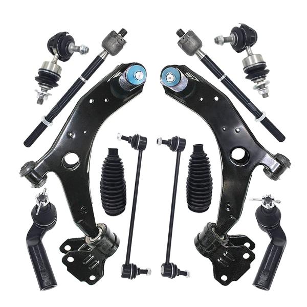 【並行輸入品】12pc Front Lower Control Arm ball Joint Tie...