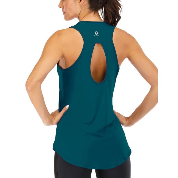【並行輸入品】ICTIVE Yoga Tops for Women Loose Fit Workou...