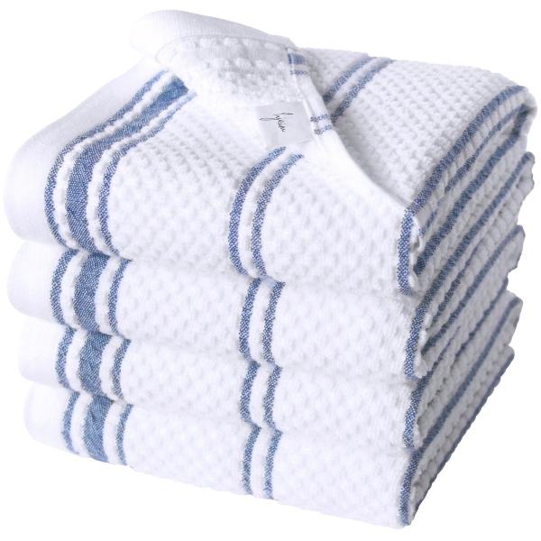 【並行輸入品】プレミアムキッチンタオル   大型ディッシュタオル (20インチ x 30インチ)  ...