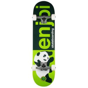 Enjoi スケートボード コンプリート ハーフ&ハーフグリーン 8インチ 工場組み立て済み Enjoi Skateboard C 並行輸入品｜import-tabaido