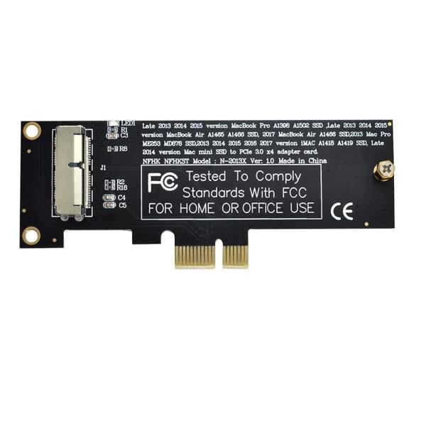 Xiwai PCI Express PCI E 1X   12+16ピン 2013 2017 Mac...