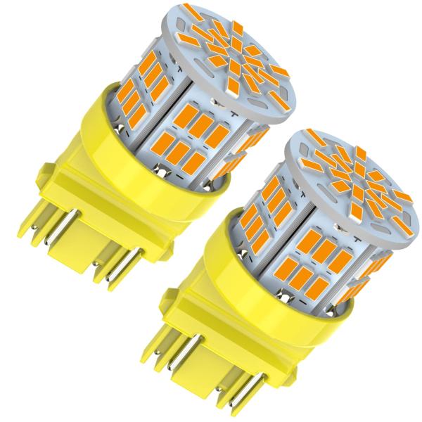 【並行輸入品】Melphan Auto 3157 LED車用電球 アンバー 12V 24V 3057...