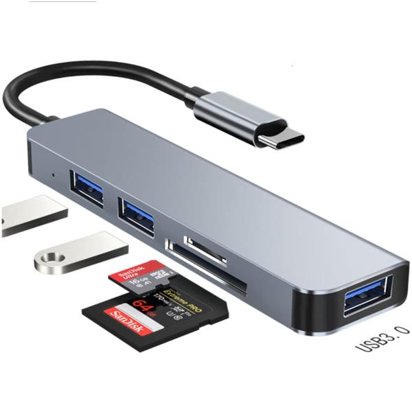 USB Cハブ 5イン1 USB CからHDMIマルチポートアダプター MacBook Pro US...