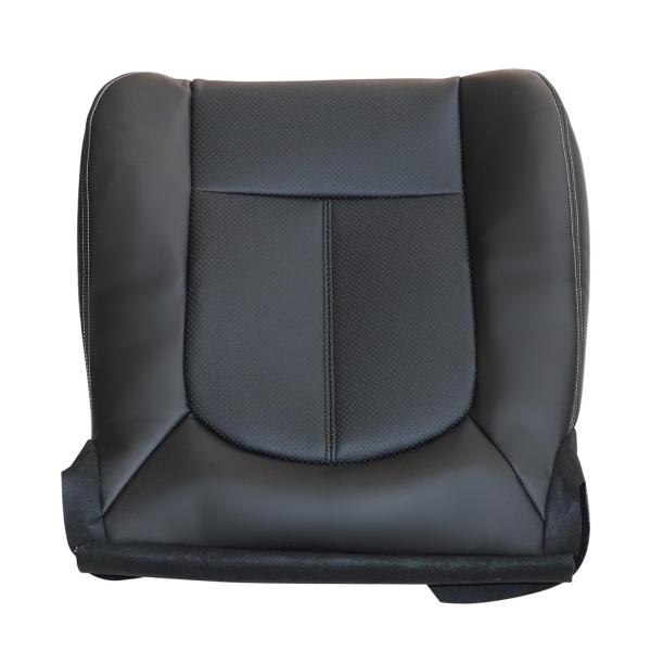 【並行輸入品】FZJDSD ブラック運転席側下部穴あきレザーシートカバー フォードF/250 F/3...