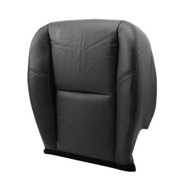 【並行輸入品】SecosAutoparts 運転席または助手席ボトム合成皮革ブラックシートカバー キ...