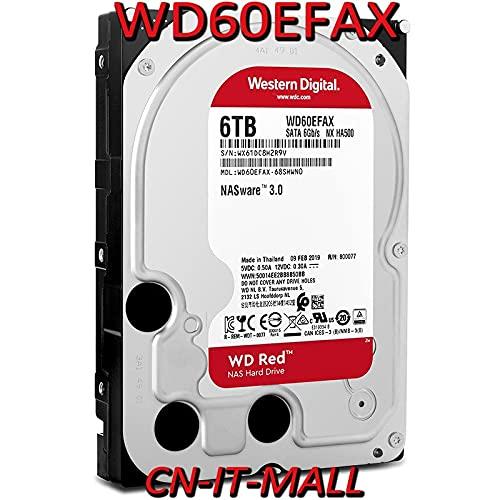 3.5 WD60EFAX WD60EFRX 6TB SATA 5400RPM SATA 6Gb/s ...