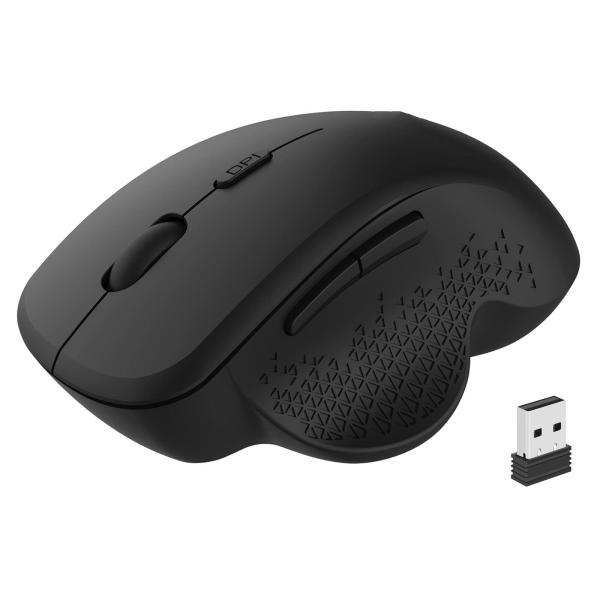 Guuueoo Wireless Computer Mouse, 2.4G Portable Sil...