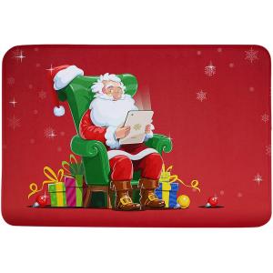 Prironde Christmas Front Door Mats Outdoor Indoor Kitchen Mat San　並行輸入｜import-tabaido