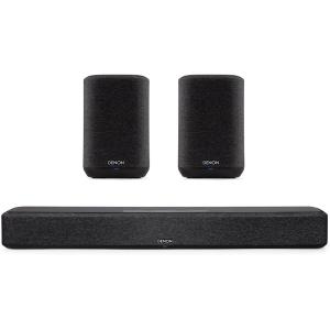 Denon Home Sound Bar 550 with Home 150 Wireless Streaming Speaker