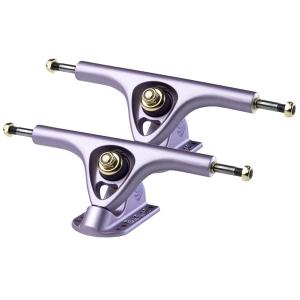 【並行輸入品】Paris Trucks Co 180mm V3 50° ロングボードトラック (ペア) (パープルタイド) Paris Truc