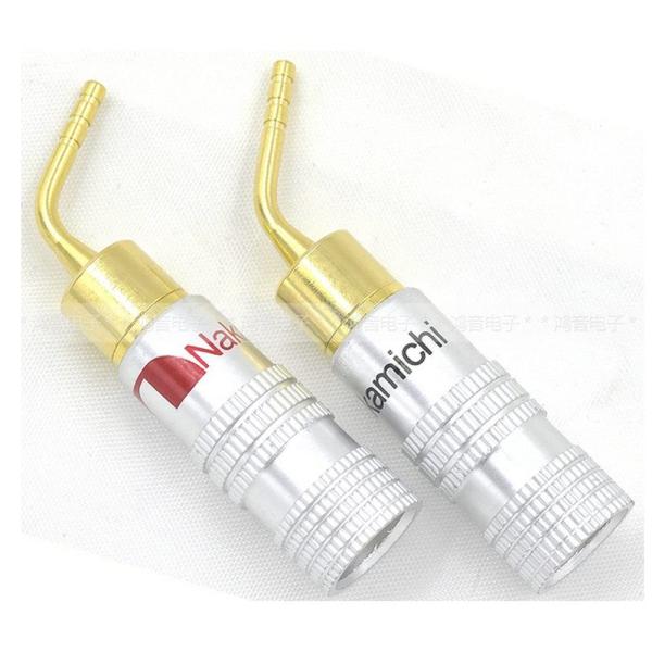 5Pair/10pcs 24K Gold Speaker Pin 2mm Banana Plugs ...