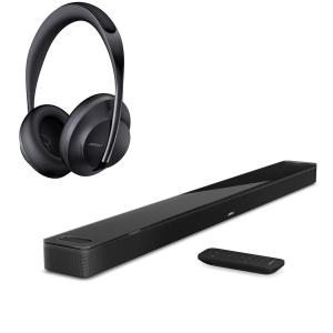 Bose Smart Soundbar 900, Black Headphones 700 Noise Cancelling B 並行輸入品