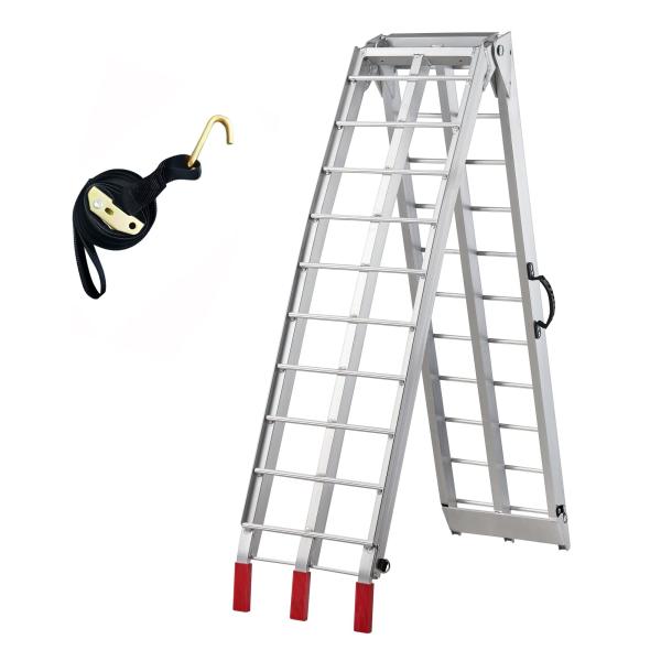 【並行輸入品】Lemniscate 7.5フィート 折りたたみローディングランプ トラック アルミニ...