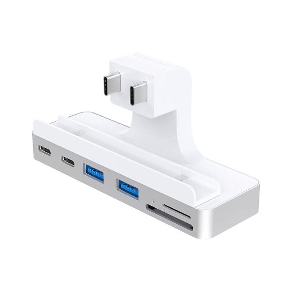 【並行輸入品】Qwiizlab USB Cハブ 6イン1アダプター USB C 10Gbps USB...