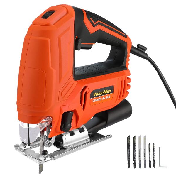 【並行輸入品】ValueMax Jig Saw, 5.0AMP Corded Electric Ji...