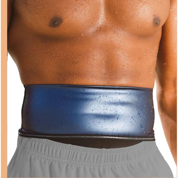 baxobaso Waist trainer Slimmer Wrap for Men Sauna ...