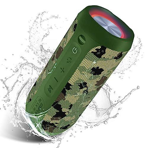 EDUPLINK Waterproof Portable Speaker, Wireless Blu...