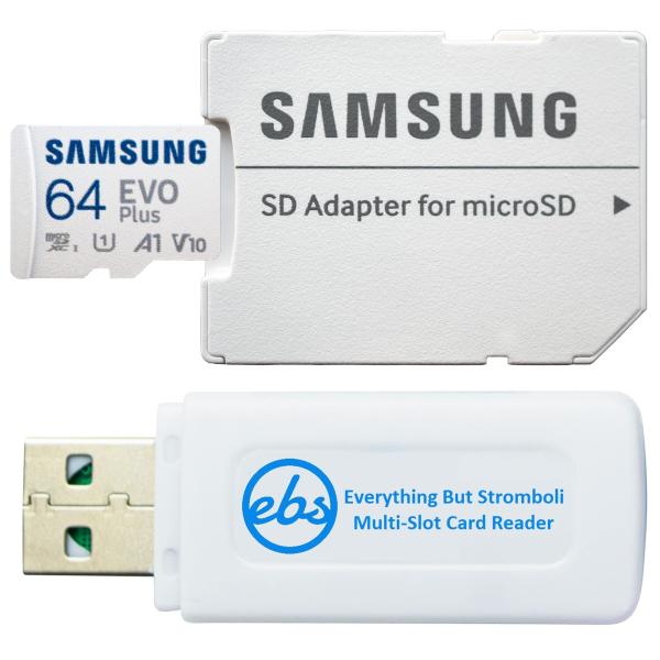 Samsung EVO+ 64GB マイクロSDカード、Samsung 携帯電話用 Galaxy A...