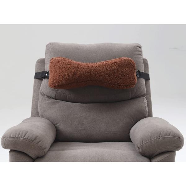 【並行輸入品】リクライニングチェア用ネックピロー 痛みを和らげるネックサポート枕 長さ18インチ ヘ...