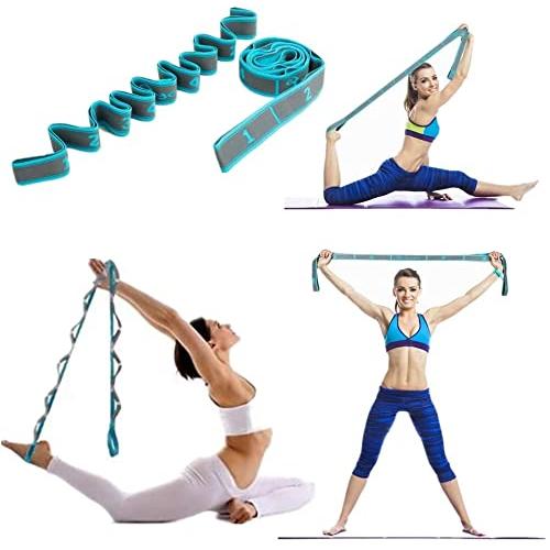 【並行輸入品】Elastic Exercise Strap with 9 Loops, Improv...