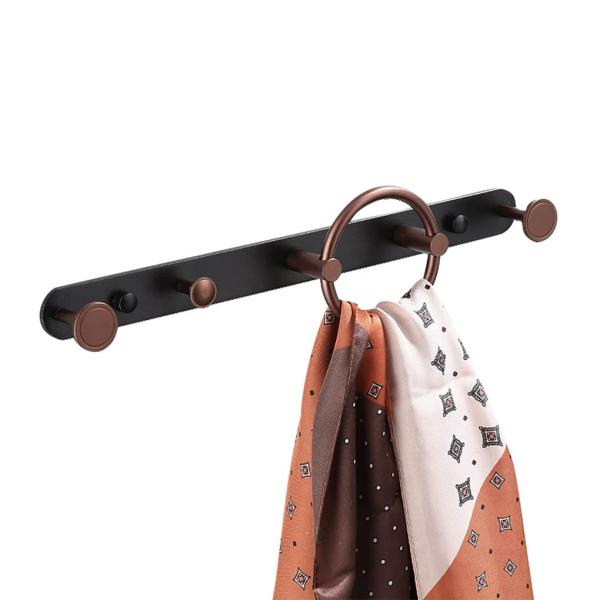 【並行輸入品】Estrend Modern Metal Coat Rack Wall Mounted...