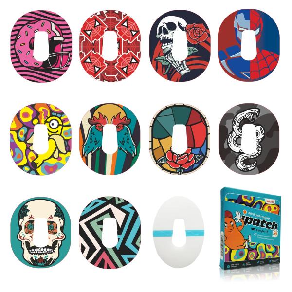 【並行輸入品】Adhesive Patches for Dexcom G6 Sensor, CGM ...