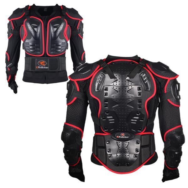 【並行輸入品】RIDBIKER Motorcycle Jacket Full Body Armor,...