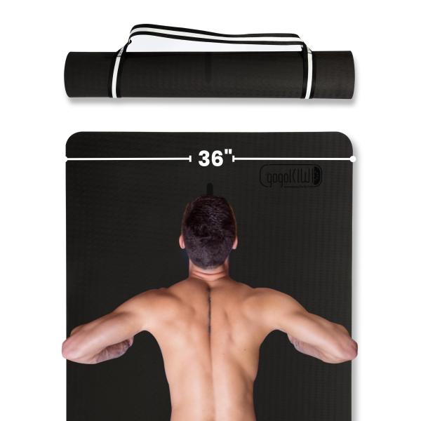 【並行輸入品】Gogokiwi Extra Wide Yoga Mat for Men Women ...