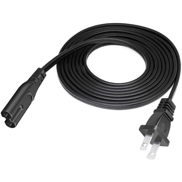 Replacement 4FT US 2Prong AC Power Cord Cable for ...