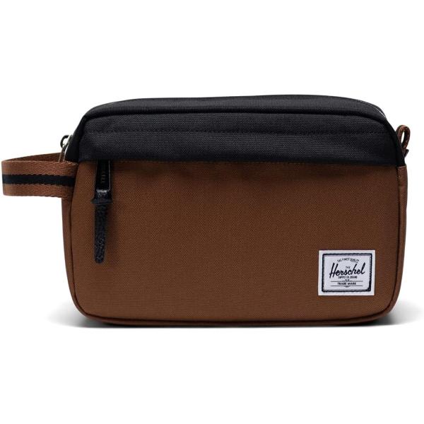 【並行輸入品】Herschel Chapter Travel Kit  Saddle/Black  ...