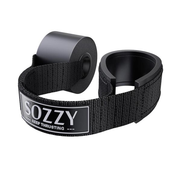 【並行輸入品】Sozzy レジスタンスバンド用ドアアンカー 特大 高耐久 ソリッドナイロンコア クロ...