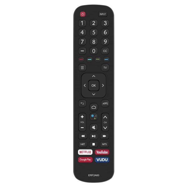 PERFASCIN ERF2A60 赤外線交換用リモコン Hisense Smart 4K TV 6...