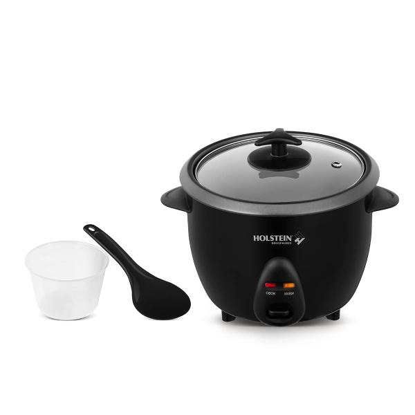 Holstein Housewares 8 Cup Rice Cooker, Black   Con...