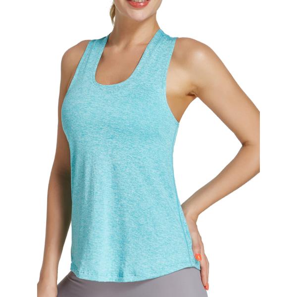 【並行輸入品】TiaoBug Women's Tank Tops Gym Workout Activ...